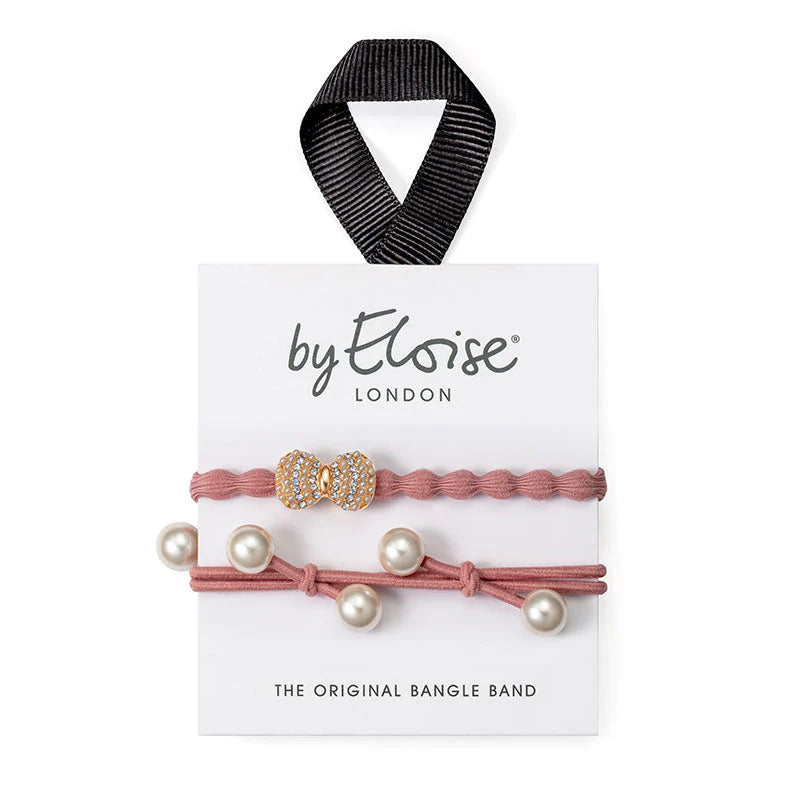 byEloise Champage Chic Bangle Bands Set