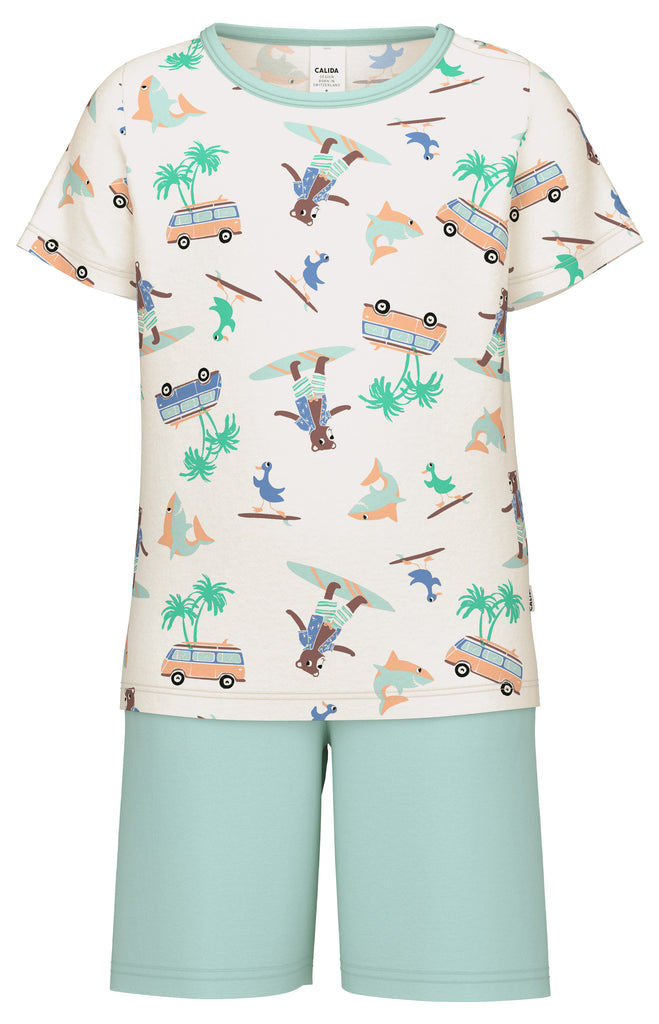 Calida pidžama za malu djecu Surf 58476 642 glečer plava