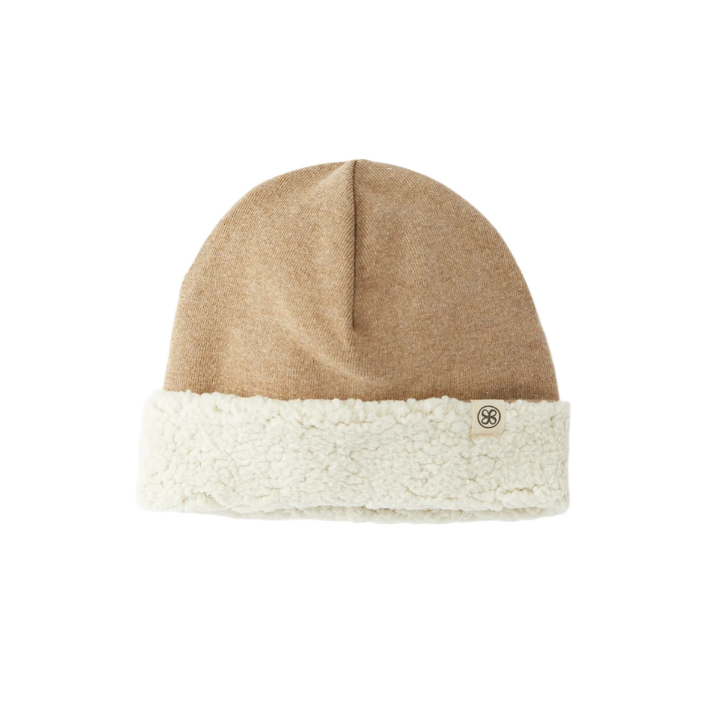 Cloby Teddy Baby Mütze reversible braun
