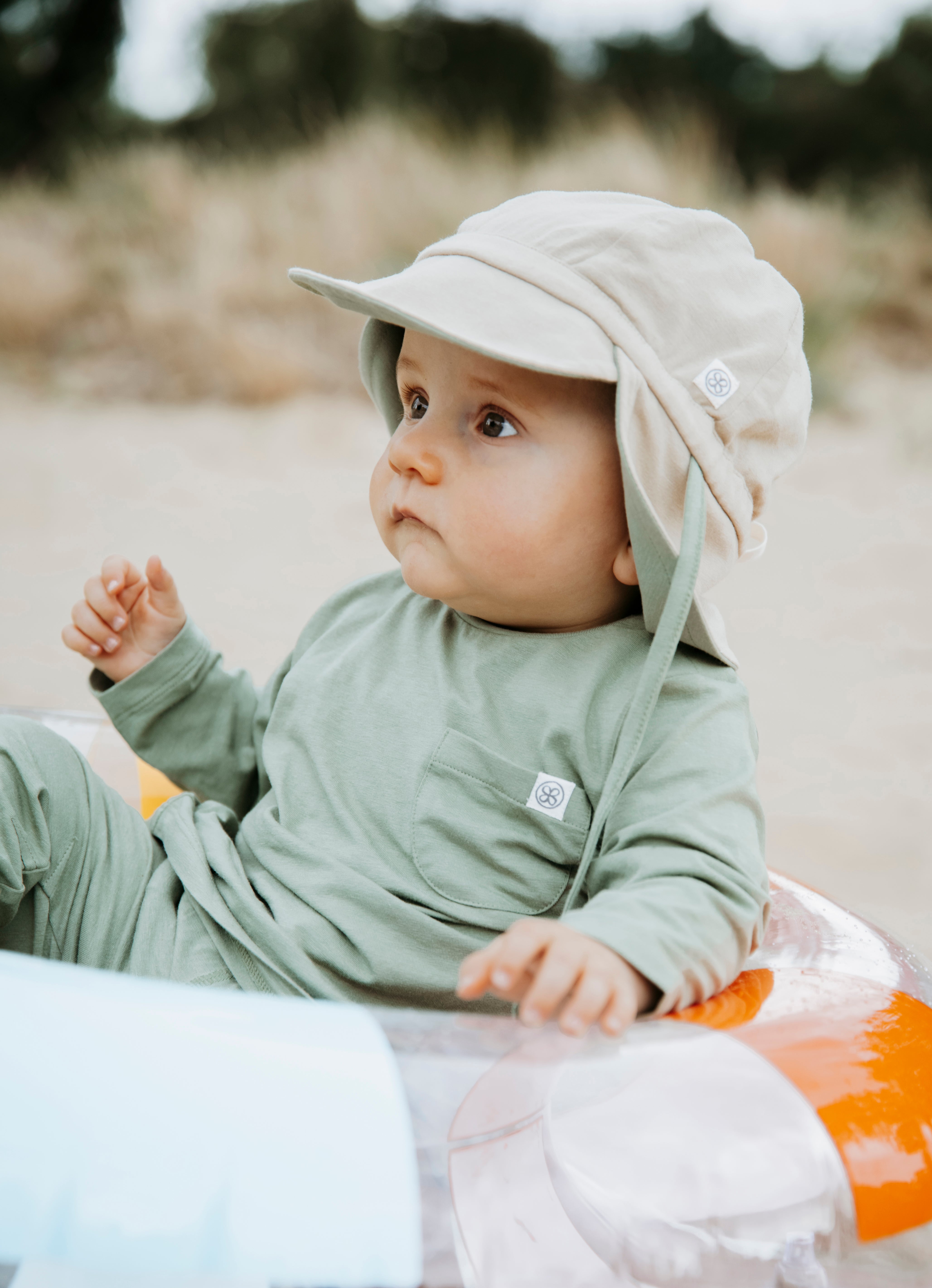 Cloby Baby Langarmshirt Mit UV-Schutz UPF 50+ - Aus Bio-Baumwolle & Bambus, Größe 6-12 Monate