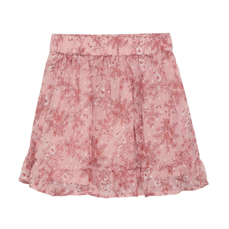 Creamie Girls skirt with floral pattern 840636 5820 Peachskin