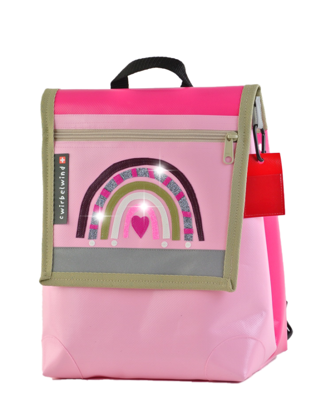 Cwirbelwind Kinderrucksack Boho Rainbow Glitzer