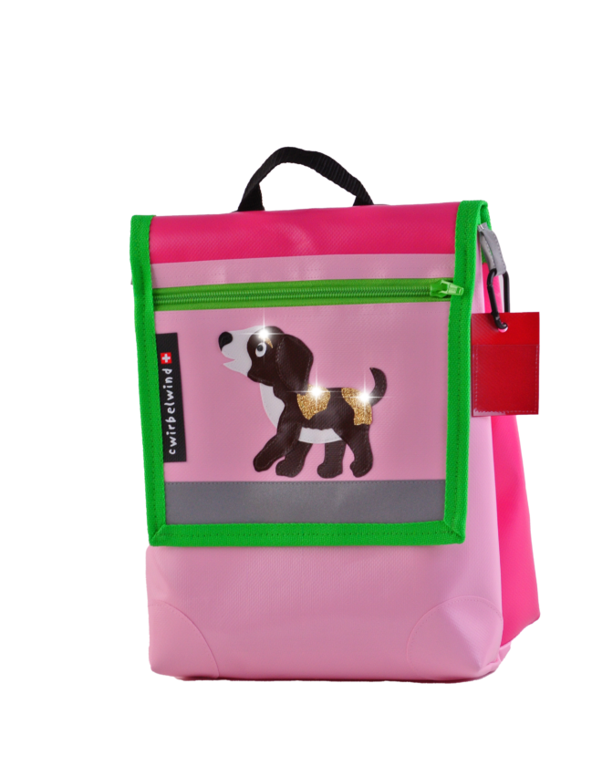 Cwirbelwind Kinderrucksack Fido Glitzer
