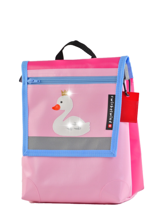Cwirbelwind Kinderrucksack Schwänli Glitzer