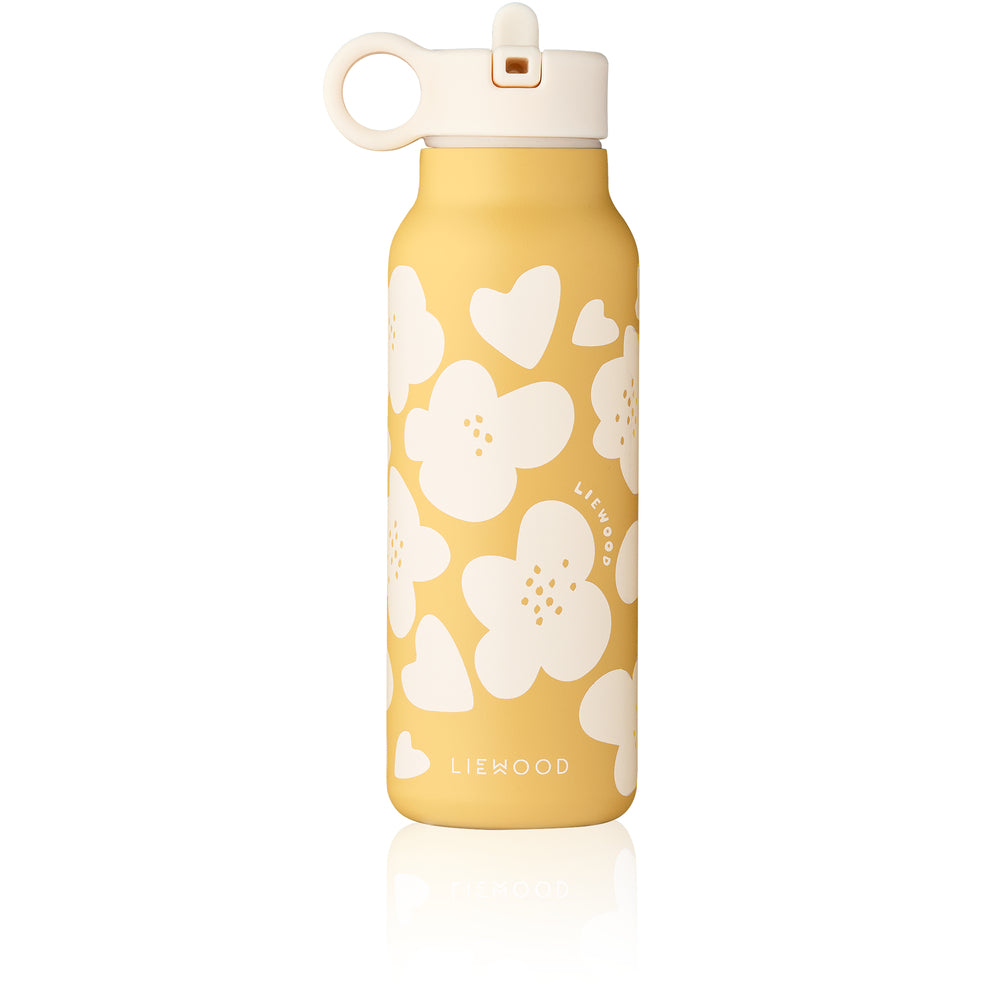 Falk_Water_Bottle_350_ml_LW19617_2608_Flower_Lemon_yellow_1