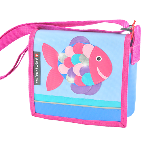 Cwirbelwind Kindergartentasche Glitzerfisch