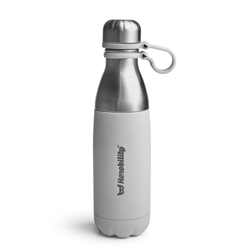 HEROBILITY - HereGo Thermosflasche 500ml grau
