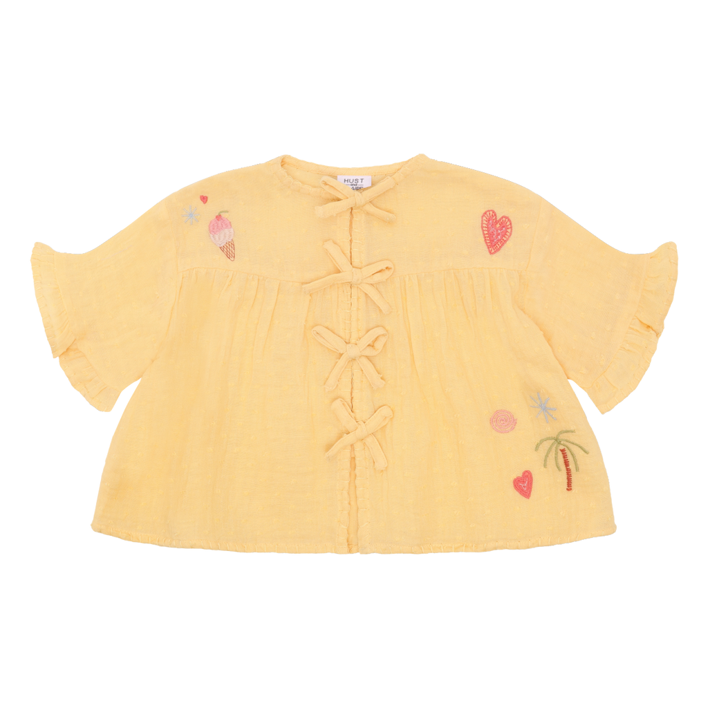 Hust_Bluse_Girls_Gelb_Summertime_