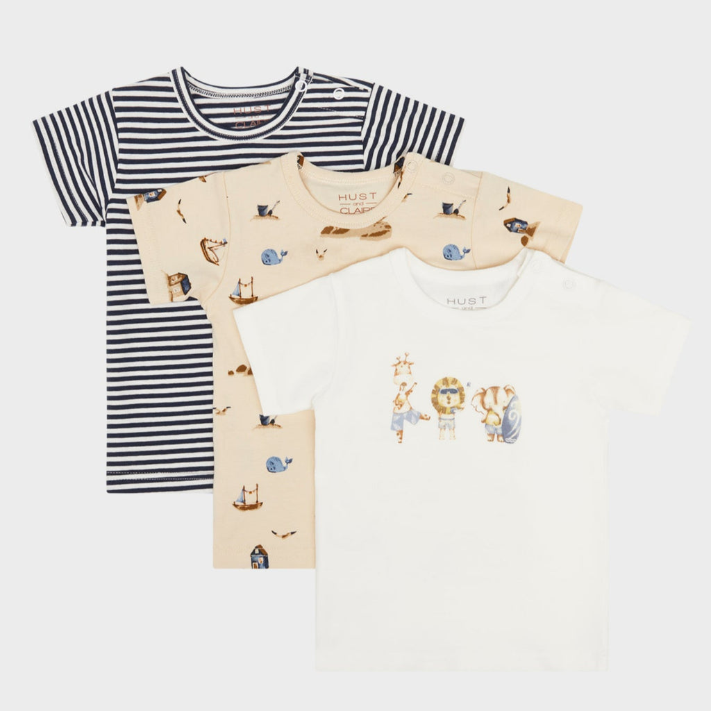 Hust & Claire T-Shirt 3-er Pack ACAsmo 31020 3146 blues
