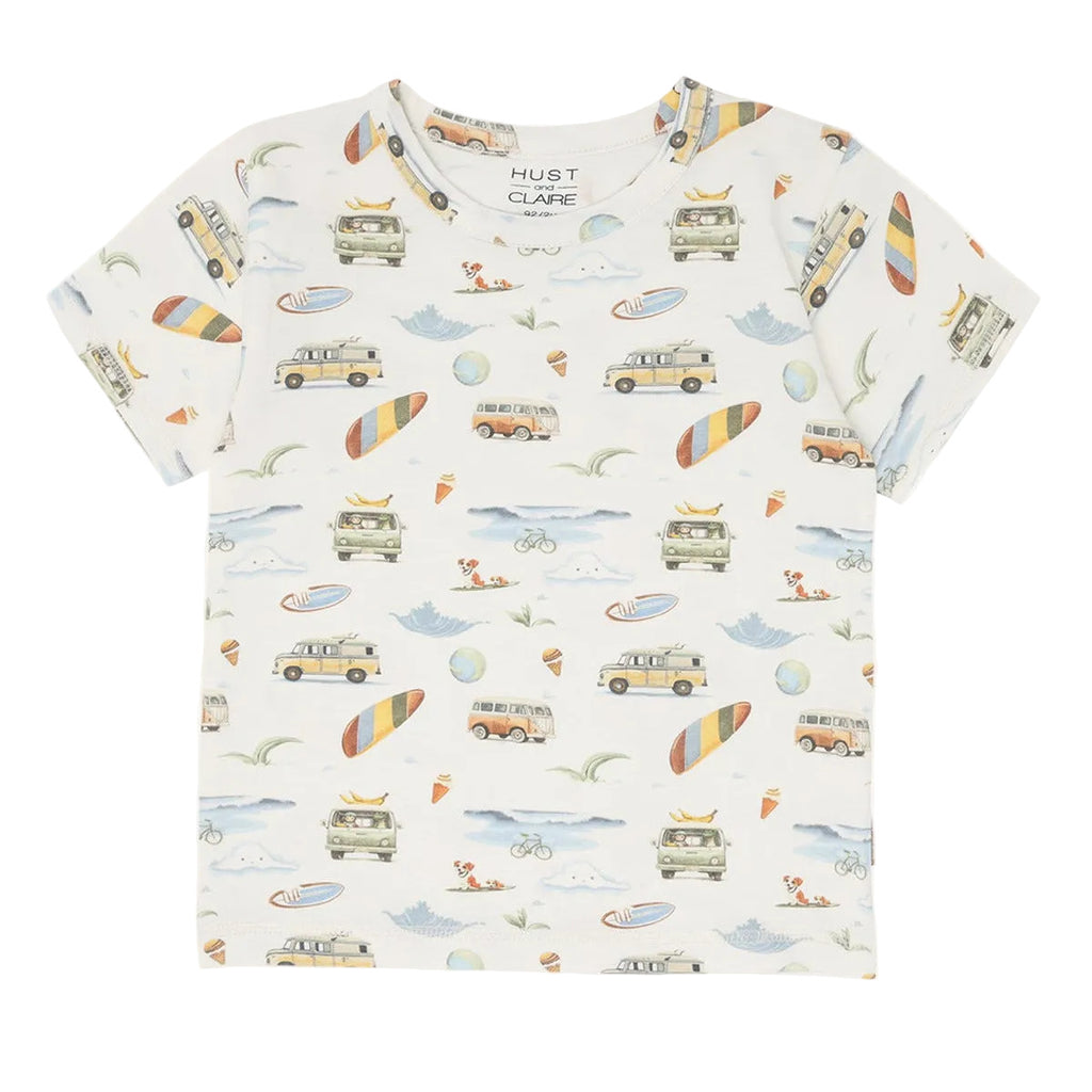 Hust_Boy_T-Shirt_Autos_Strand_Urlaub_holiday_HCAugust_Excursion