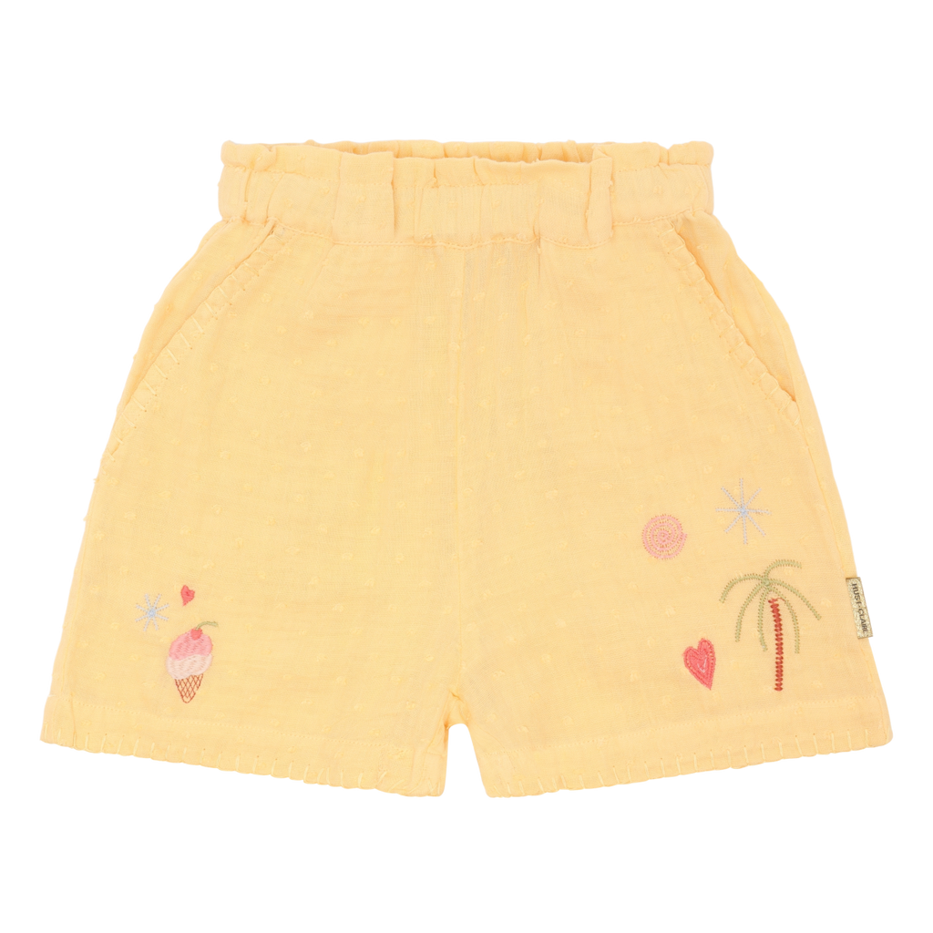 Hust_Girls_Shorts_gelb_summertime_