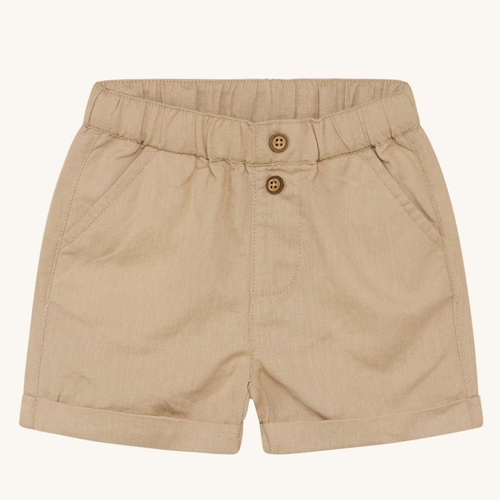 Hust & Claire Baby Boy Shorts Linen HC Hansi 31023 3525 sandy