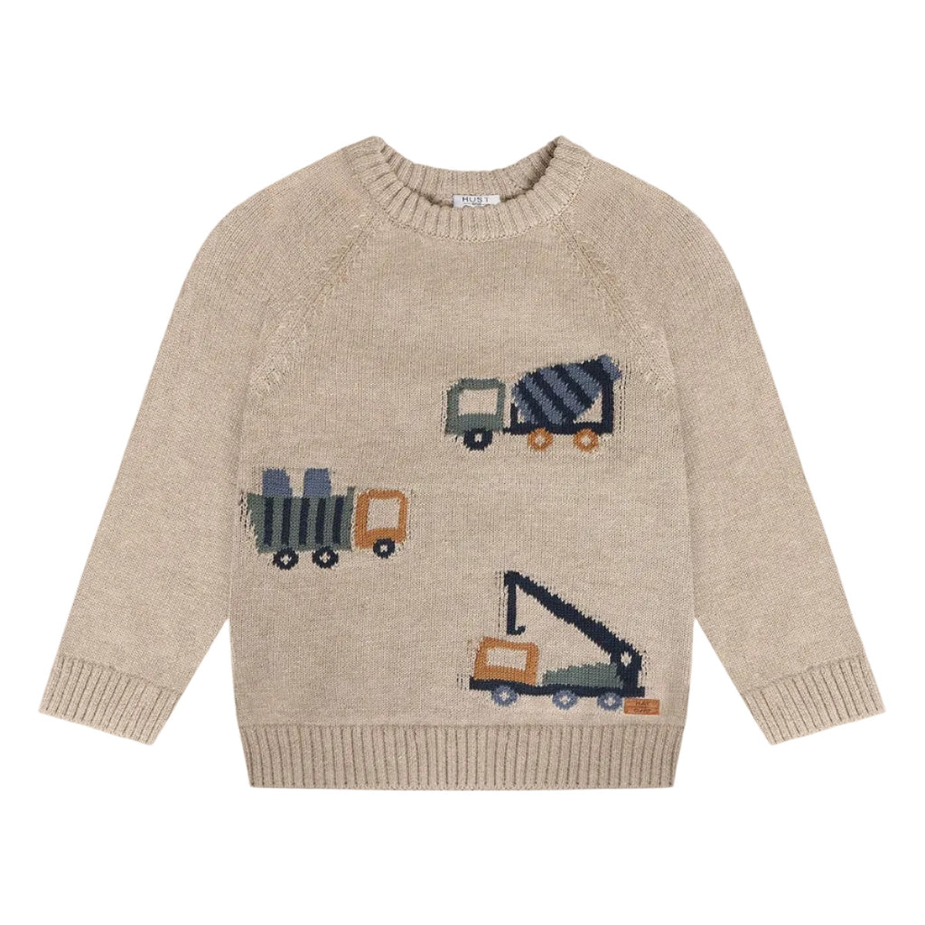 Hust_HCPelle_Strickpullover_Boy_Lastwagen_490025_