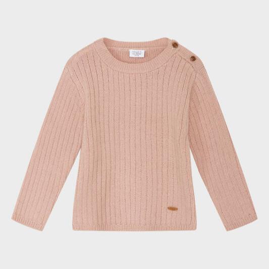 Hust & Claire Pullover Merinowolle HCPil rose cloud 44229 3750