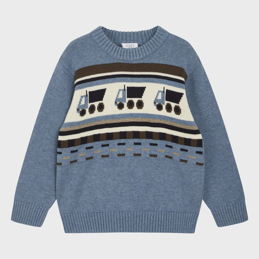 Hust & Claire Pullover HCPelle 14951 4120 ocean melange