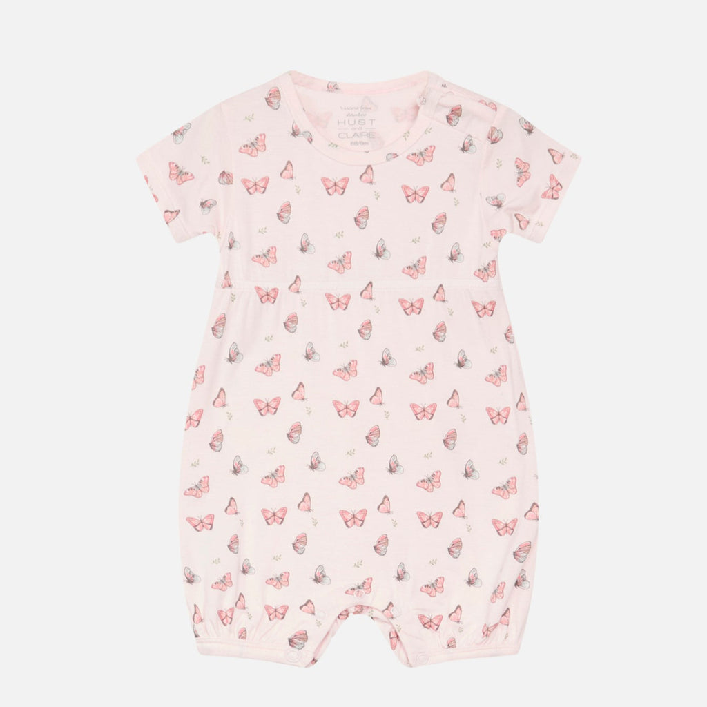 Hust & Claire Strampler Einteiler Bambus HCMilu 38245 4302 rose morn