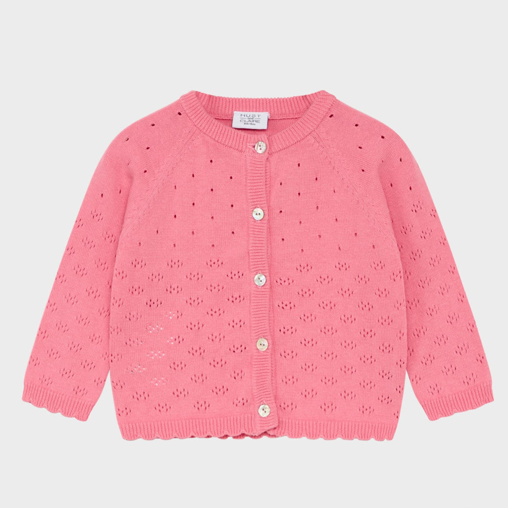 Hust & Claire knitted jacket Cillja 44302 4304 Flamingo