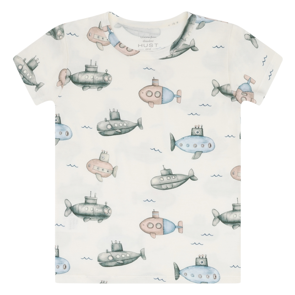 Hust_T-Shirt_Boy_Bambus_Submarine_U-Boot_