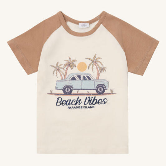 Hust & Claire T-Shirt Boy Beach Vibes HCAnton 11542 3515 warm sands