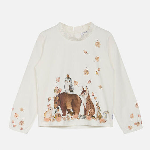 Hust & Claire Langarmshirt Mädchen Aimi 44164 sugar