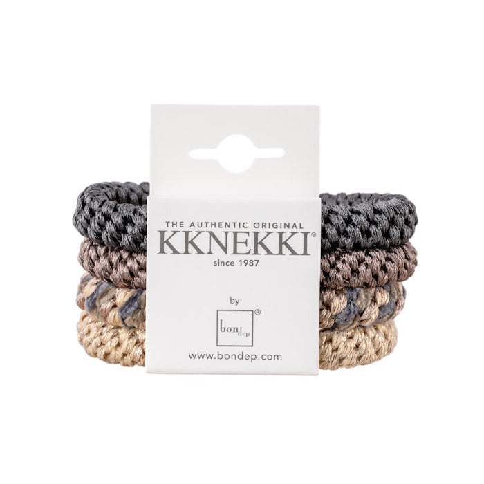 KKNEKKI - Haargummi 4er Set