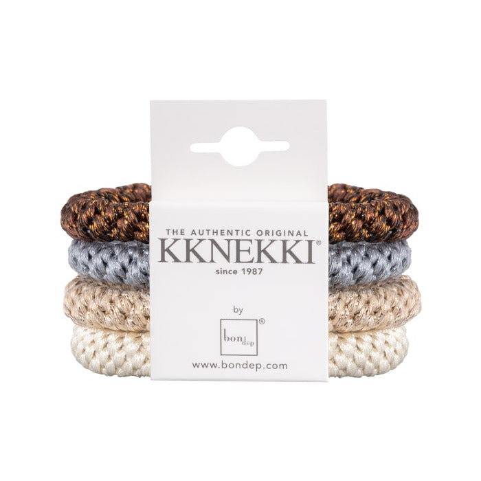 KKNEKKI - Haargummi 4er Set