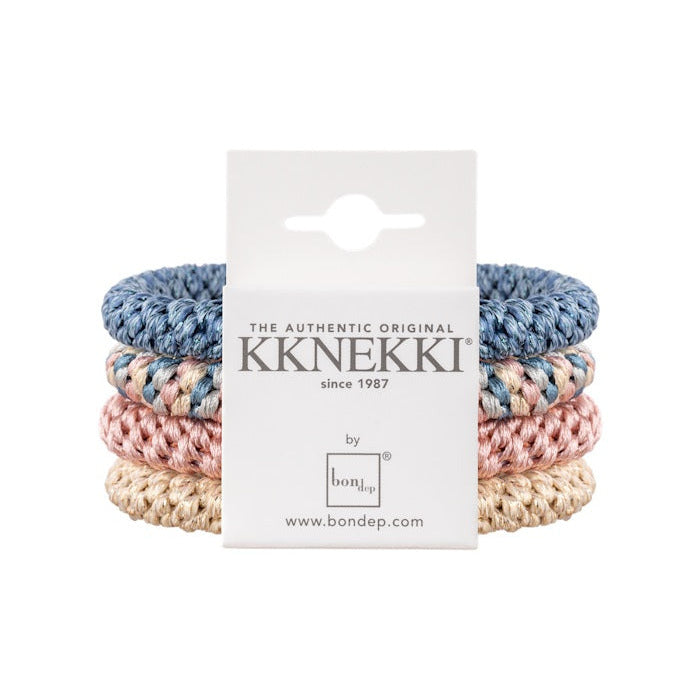 KKNEKKI - Haargummi 4er Set