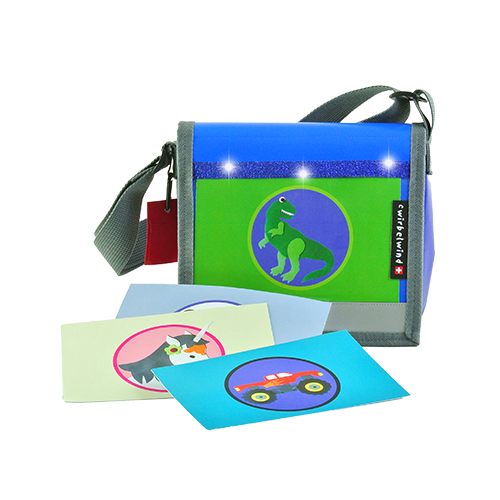 Cwirbelwind - Kindergartentasche Kreativ Blau