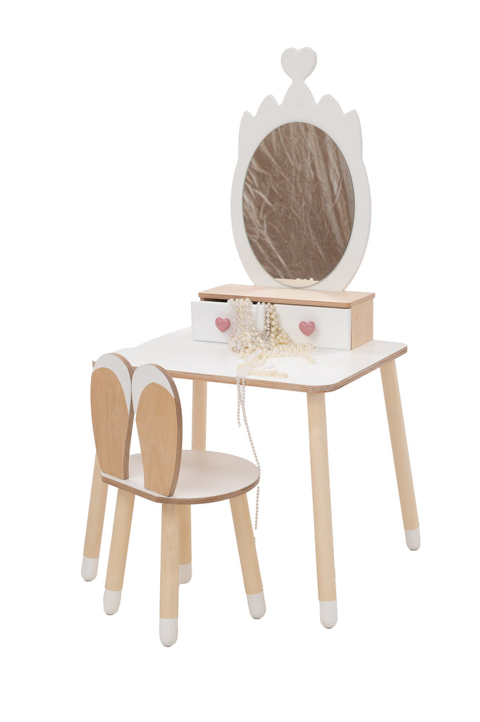 FAMILY - Schminktisch mit Spiegel Prinzessin