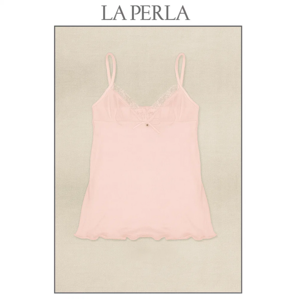 LA PERLA  - Unterhemd Stella rosa 51225