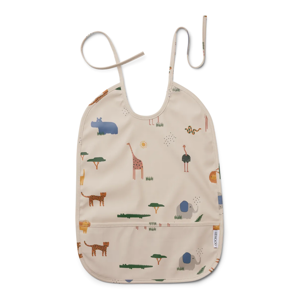 LIEWOOD - Lätzchen Bib Lai Safari Sandy Mix