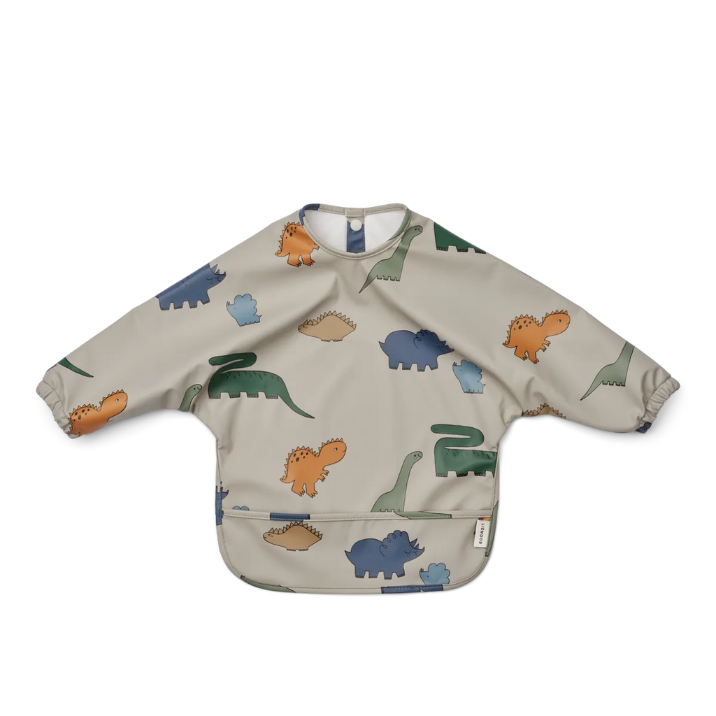 Liewood Lätzchen Merle mit Ärmel Dino LW18136