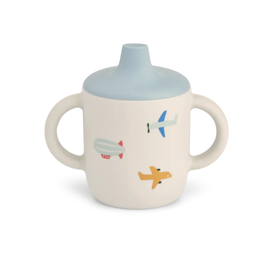 Liewood Schnabeltasse Neil Sippy Cup LW13060 Aviator Ecru 2330