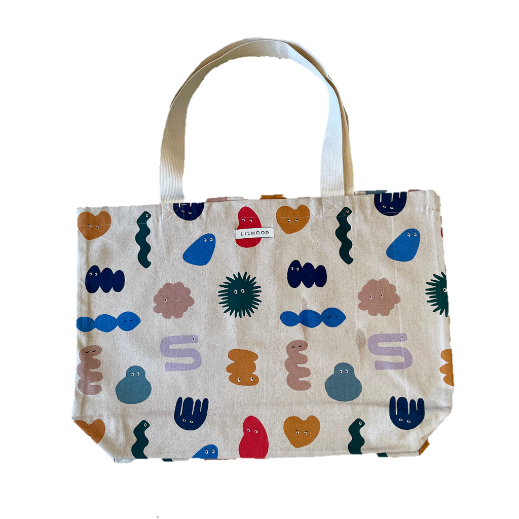 LIEWOOD - Shopper beach bag Monsters