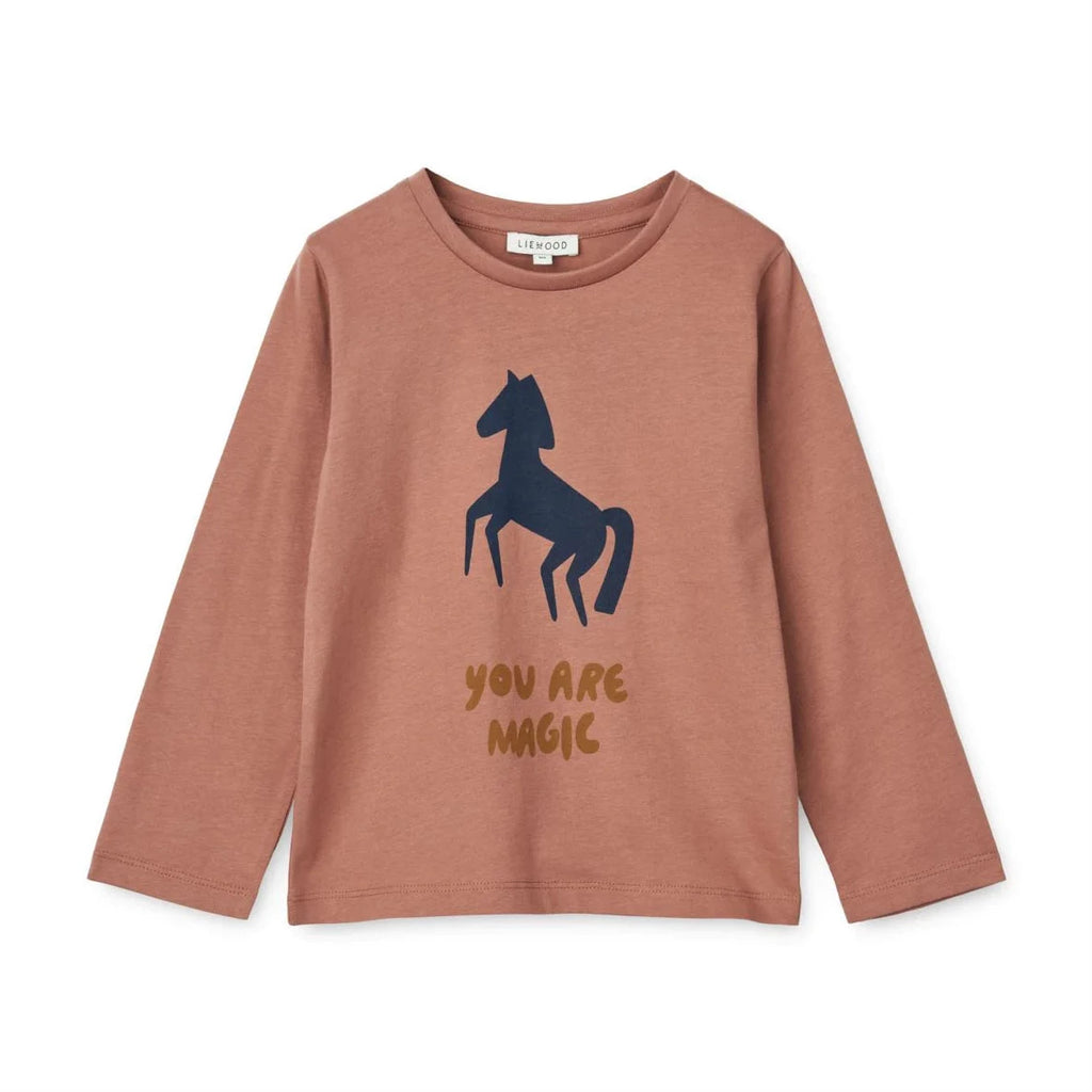 Liewood Apia Horses Girls T-Shirt LW15384