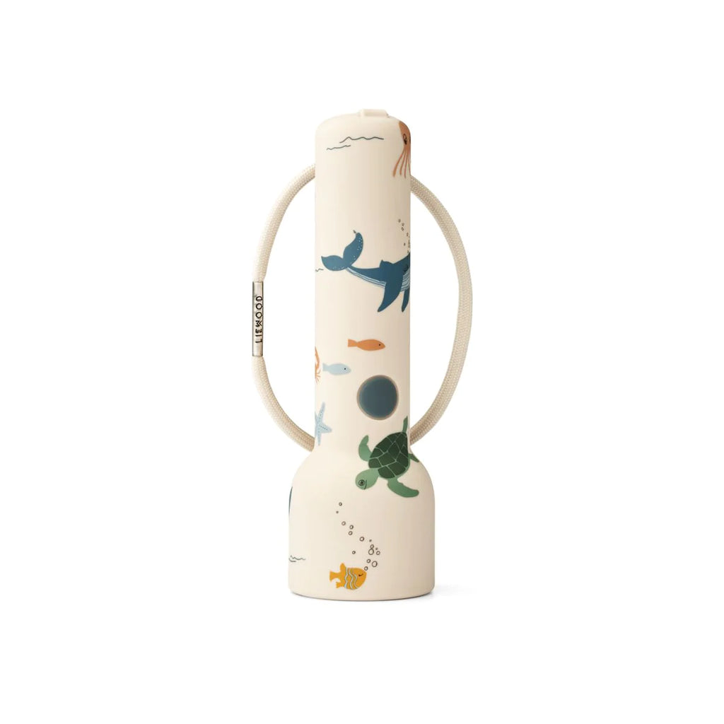 Liewood Taschenlampe Silikon Gry LW18611 sea creature sandy 1032