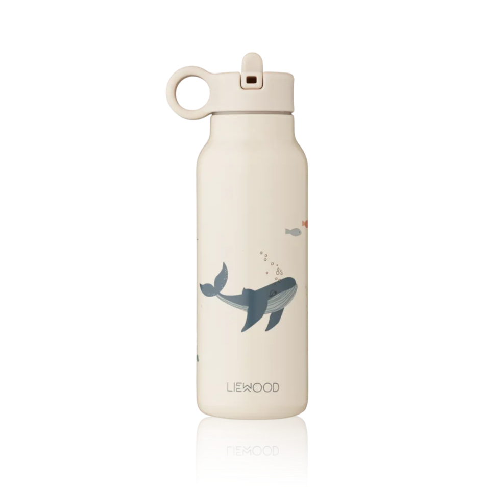Liewood Wasserflasche Falk LW19617 Sea Creature Sandy 1032