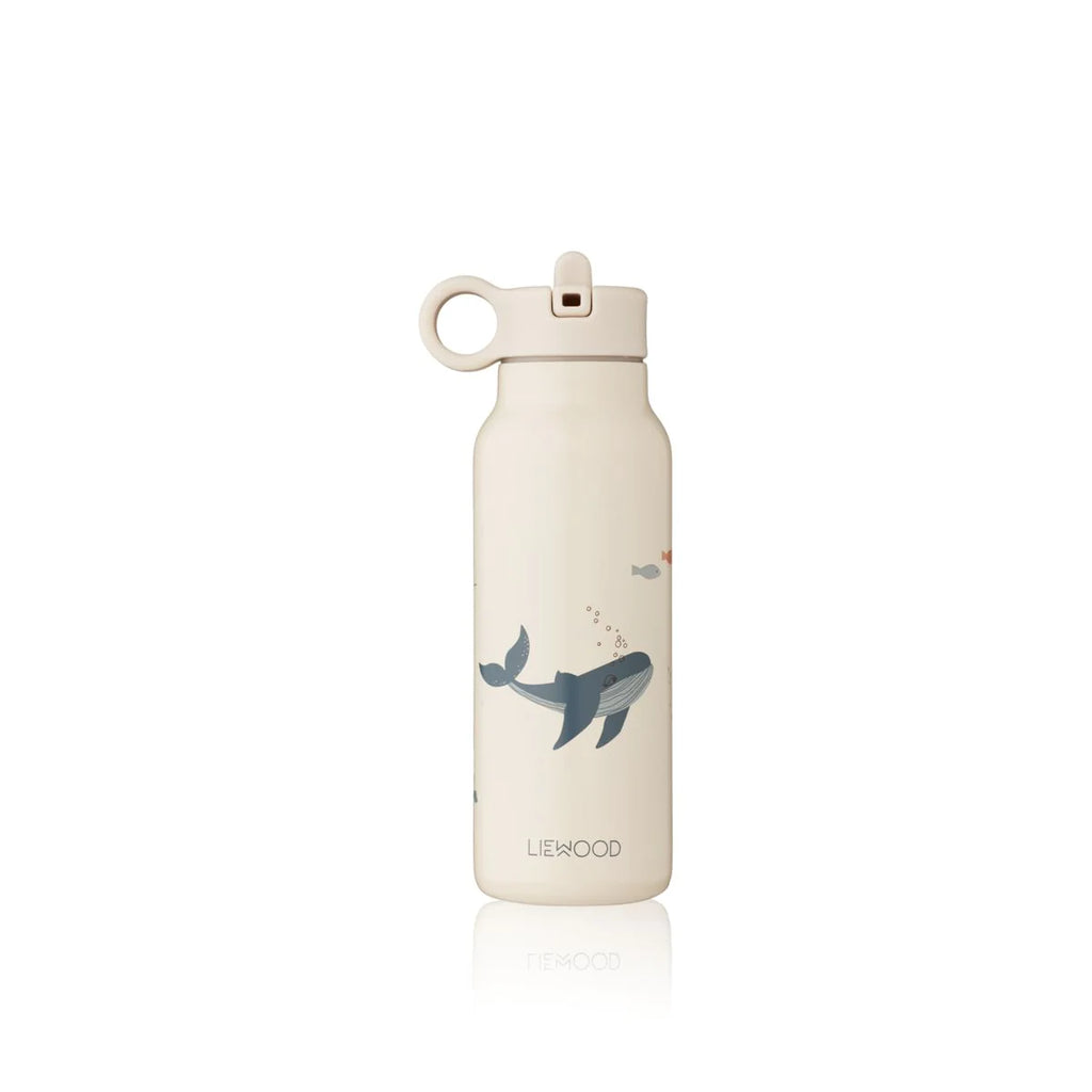 Liewood water bottle Falk LW15024 1032 sea creature sandy