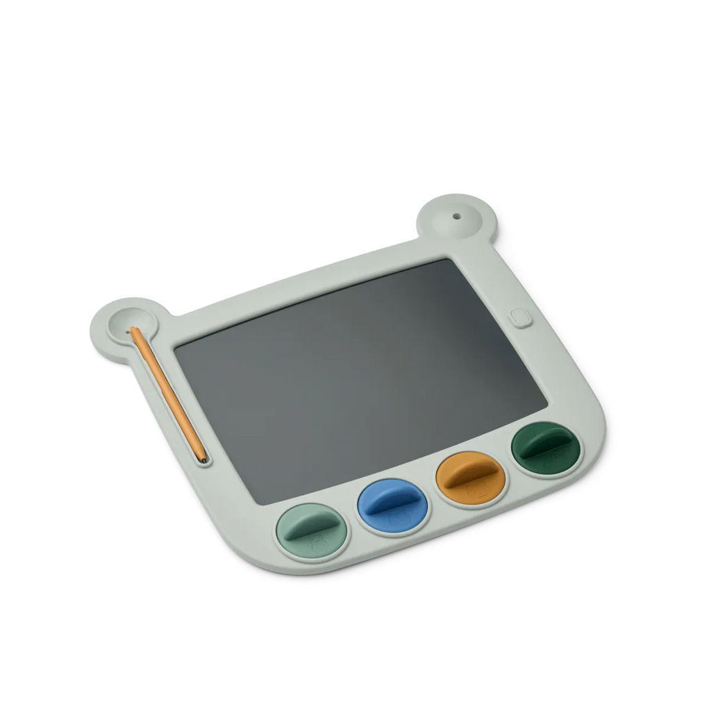 LIEWOOD - Zeichentafel LCD Venzora mit Stempleln Dove Blue Multi Mix