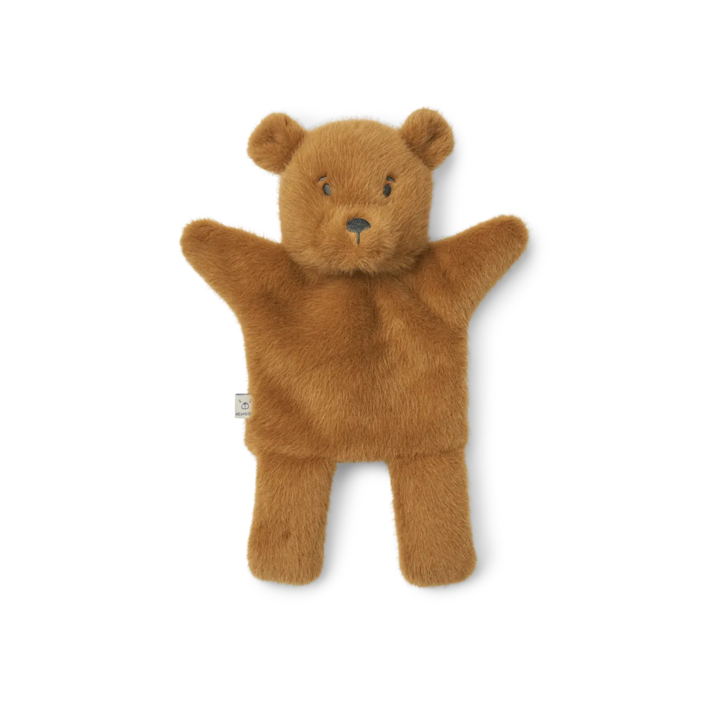 Liewood Handpuppe Bär Honor LW19426 Golden Caramel 3050