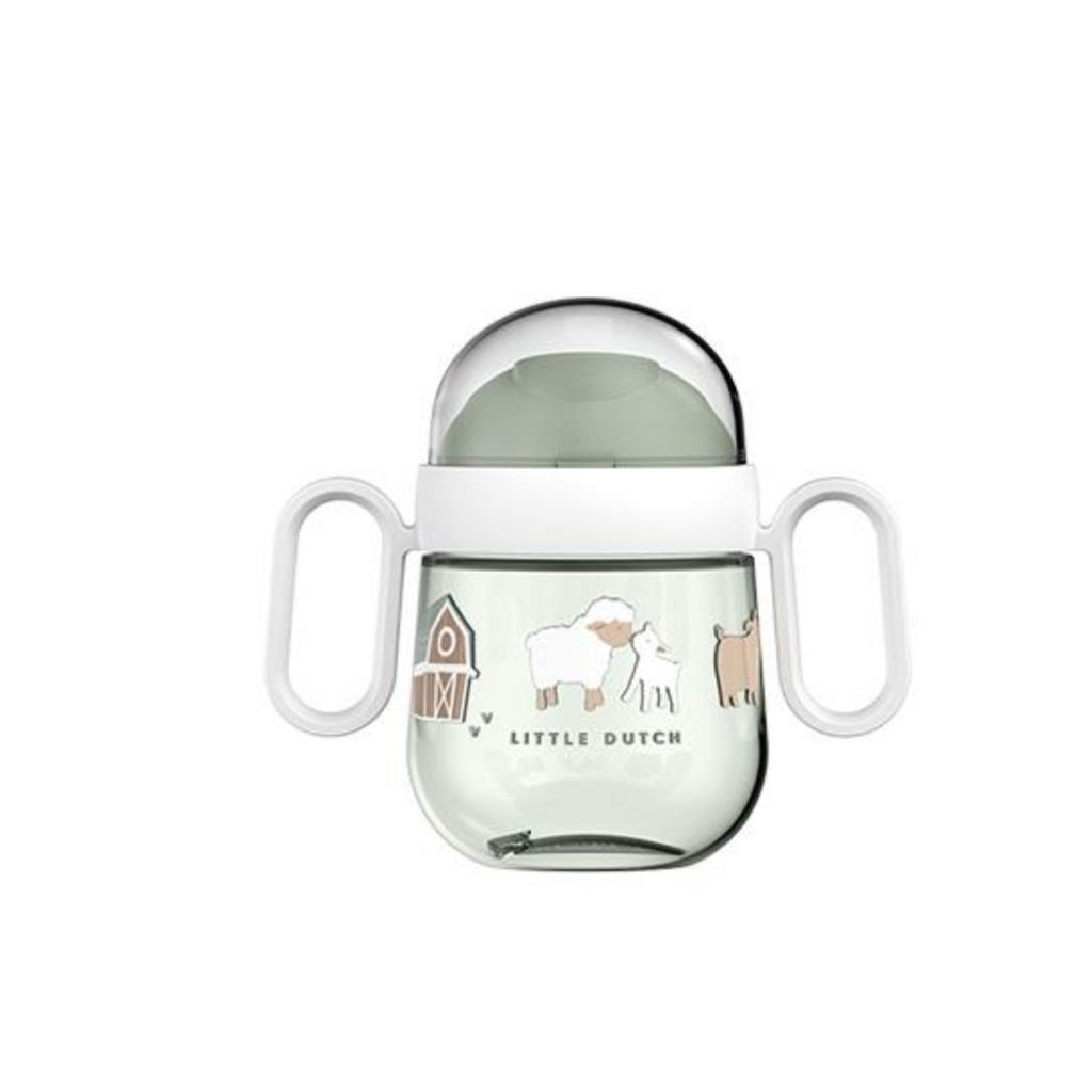 Little Dutch Antitropf auslaufsicherer Trinklernbecher Little Farm 108012565399