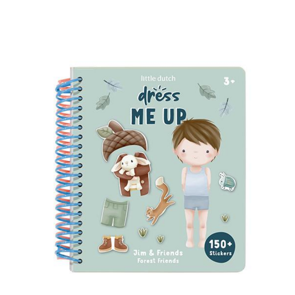 Little Dutch Anziehbuch Dress-up Book Forest Friends 126331