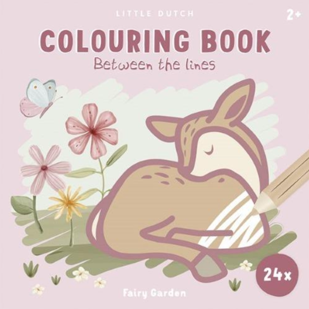 Little Dutch Livre de coloriage jardin de fées 126145