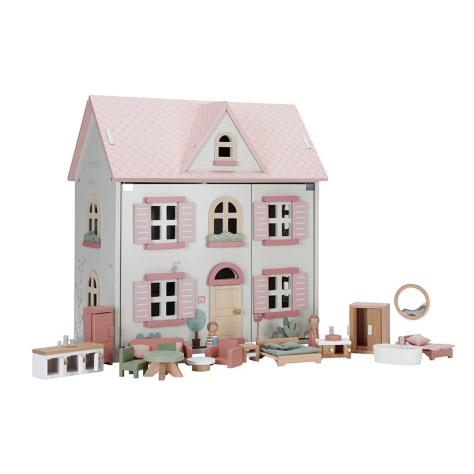 LITTLE DUTCH - Holz Puppenhaus FSC LD7117 – LanaLu Boys and Girls