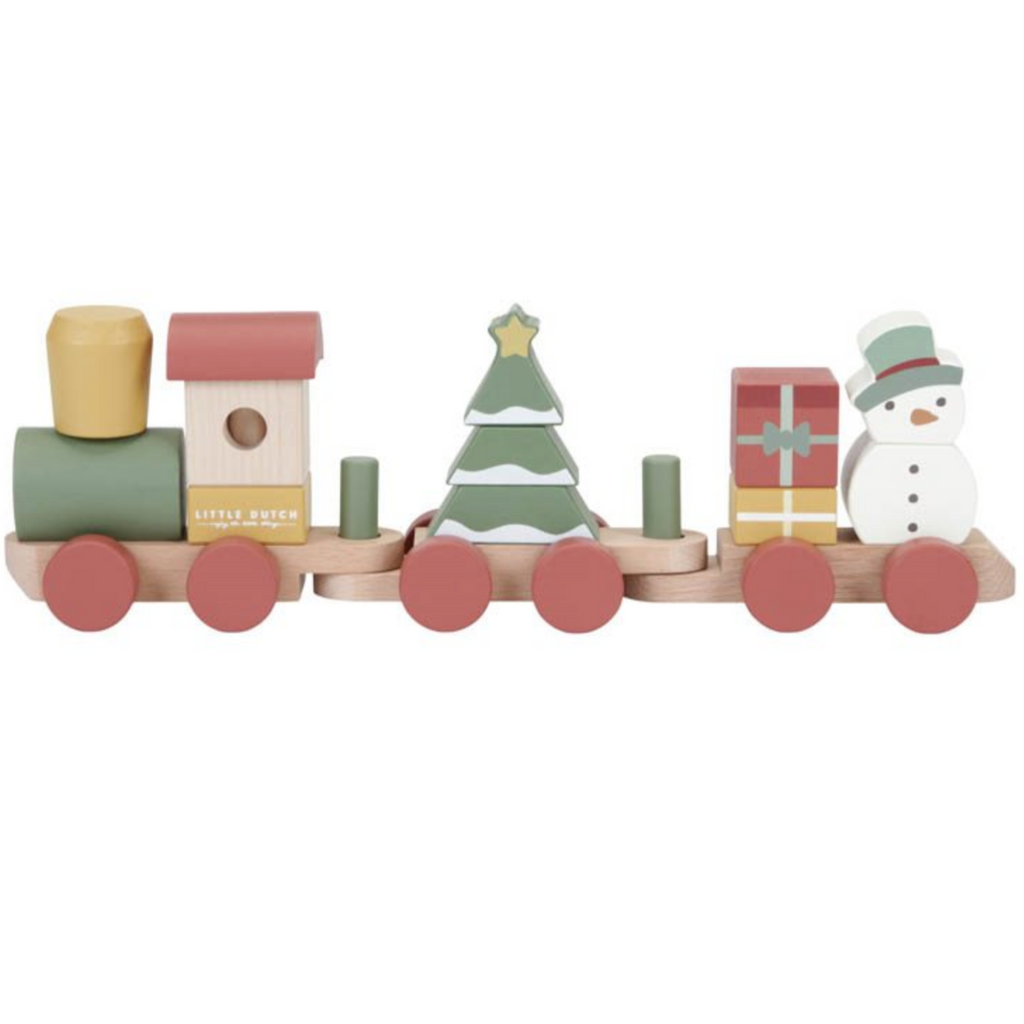 Little Dutch Stacking train Christmas LD4861