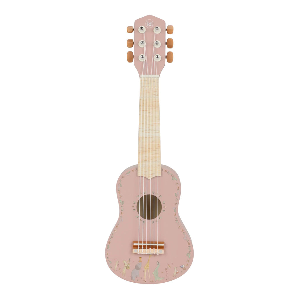 Little_Dutch_Holzgitarre_Rosa_Safari_Friends_LD7471
