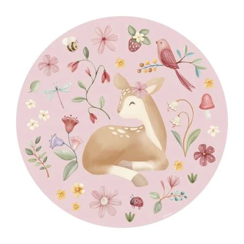 Little Dutch Kreistapete Fairy Wonders Fee Wunder Wandtapete Rund WD365031
