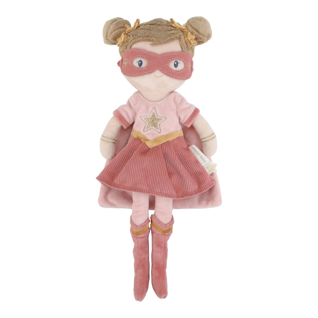 Păpușa_Mică_Supererou_Dutch_Pink_Cuddle_Doll_LD4673