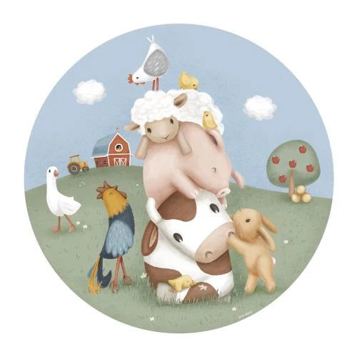 Little Dutch Kreistapete Little Farm WD360022