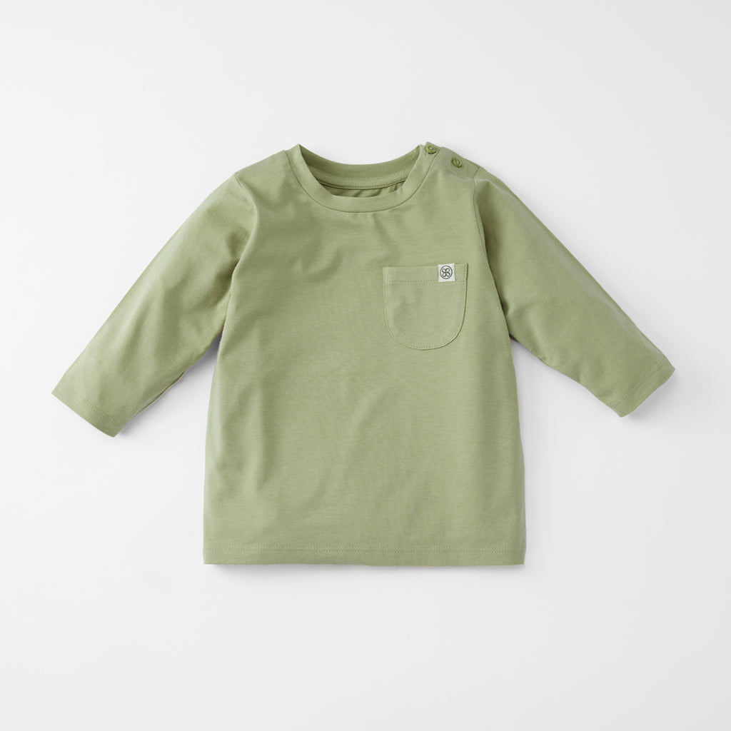 Camisa Cloby manga larga protección UV UPF 50+ verde oliva